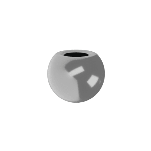 Architecural Ball with Center Hole