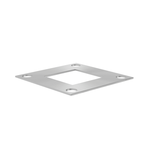 38.1mm Square, Base Plate 