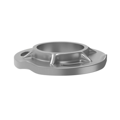 50.8mm Round, Base Plate, Weld-On Type 