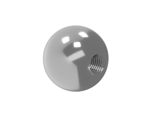 Architecural Ball with Internal Thread