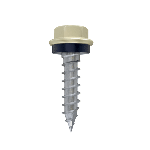 Hex Head - Type 17 Point Screws - B8 Coating - With Seal Washer - Painted Head